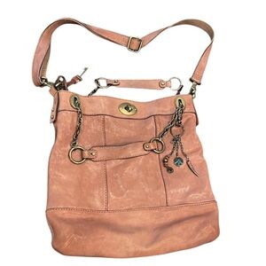 Fossil Leather Buttery Soft Messenger Bag w/dustbag